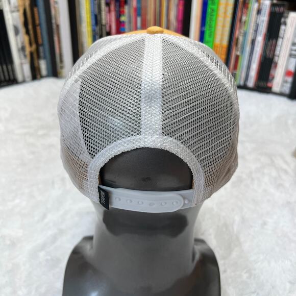 GOORIN BROS THE QUEEN BEE YELLOW HAT / TRUCKER HAT THE FARM - Picture 3 of 5